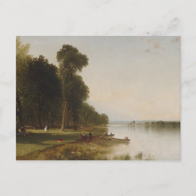 Summer Day on Conesus Lake Postcard (Front)