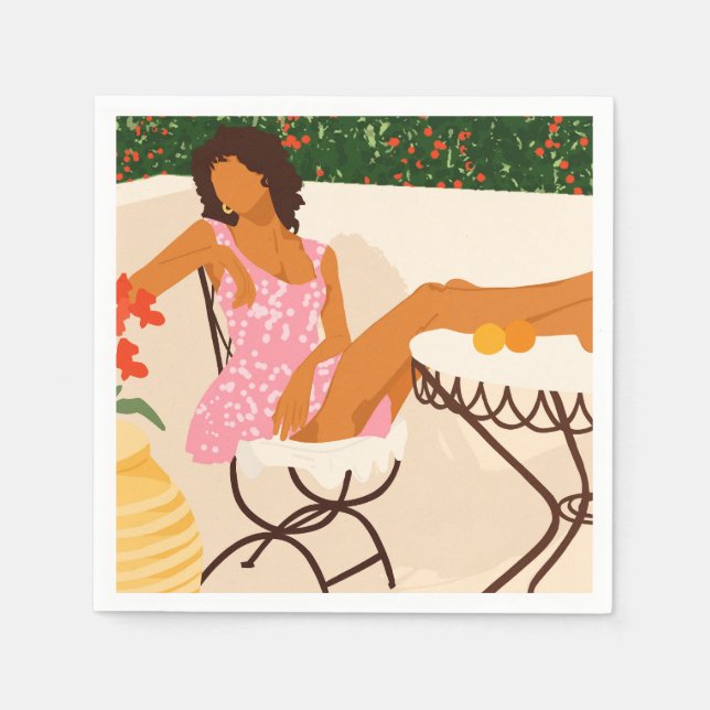 Summer Daydream Napkin (Front)