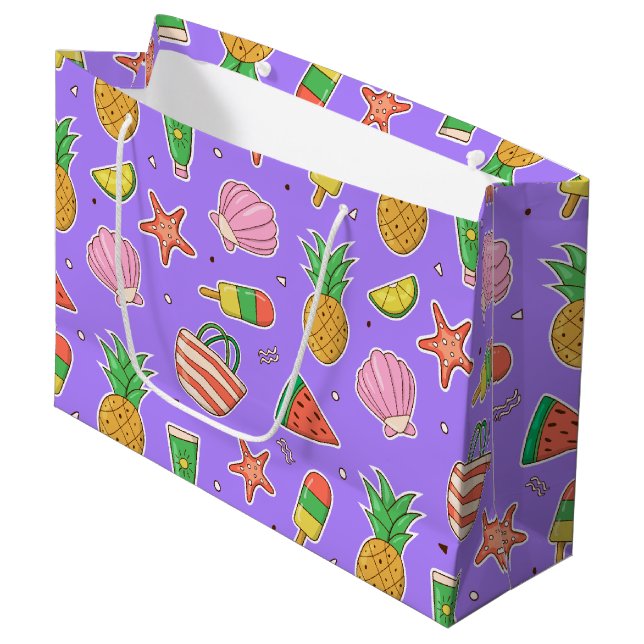 Summer Days Beach Gift Bag (Front Angled)