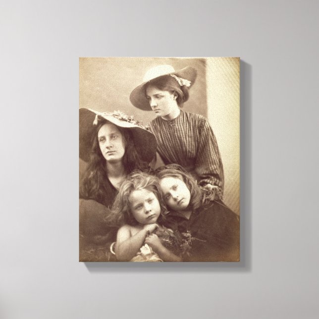 Summer Days, c.1866 (albumen print from a collodio (Front)