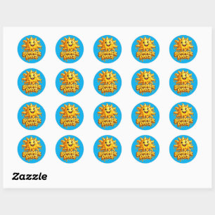 Summer Days Sticker
