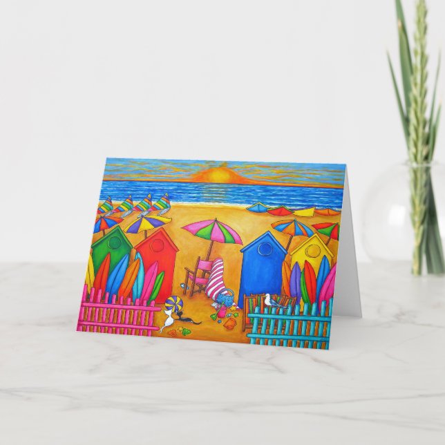 Summer Delight Greeting Card (Front)