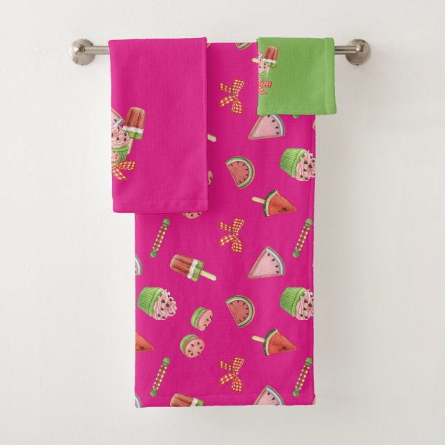 Summer Delights Bath Towel Set (Insitu)
