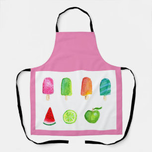 Summer Delights Watercolor Collection Apron