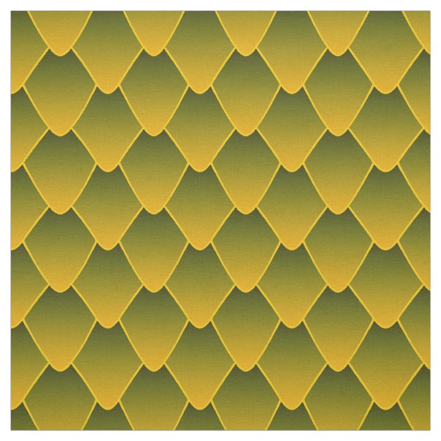 Summer Dragon Scales Fabric (Swatch)