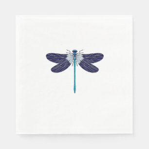 Summer Dragonfly T-Shirt_8 Napkin