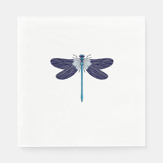 Summer Dragonfly T-Shirt_8 Napkin (Front)