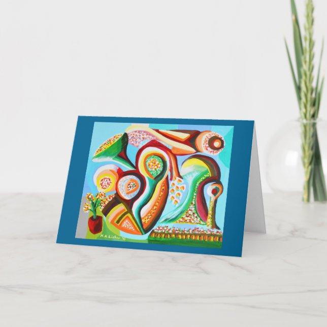 Summer dream holiday card (Front)