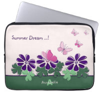 Summer Dream ...! Pink Butterfly Flutter Name