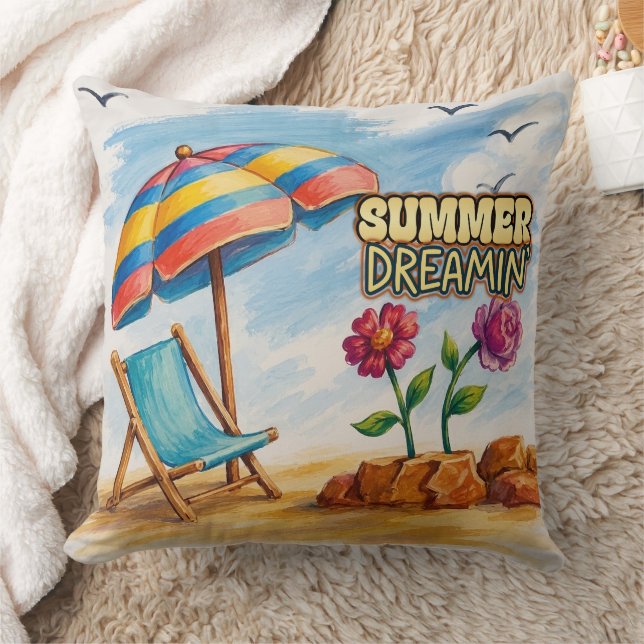 Summer Dreamin' Cushion (Blanket)