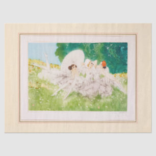 Summer Dreams, 1934 by Louis Icart Tissue Paper