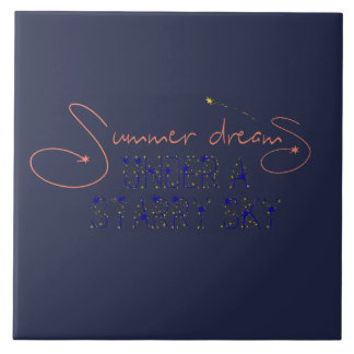 Summer Dreams Starry Sky Tile