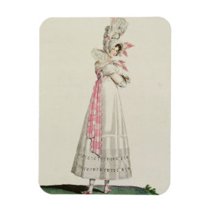 Summer Dress, fashion plate from 'Incroyables et M Magnet