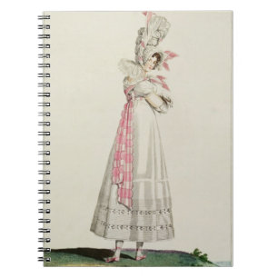 Summer Dress, fashion plate from 'Incroyables et M Notebook