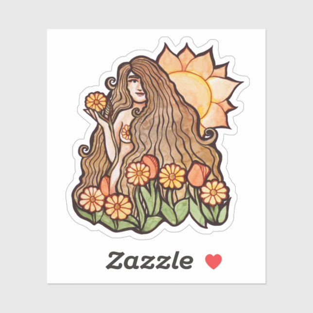 Summer Earth Goddess                               (Sheet)