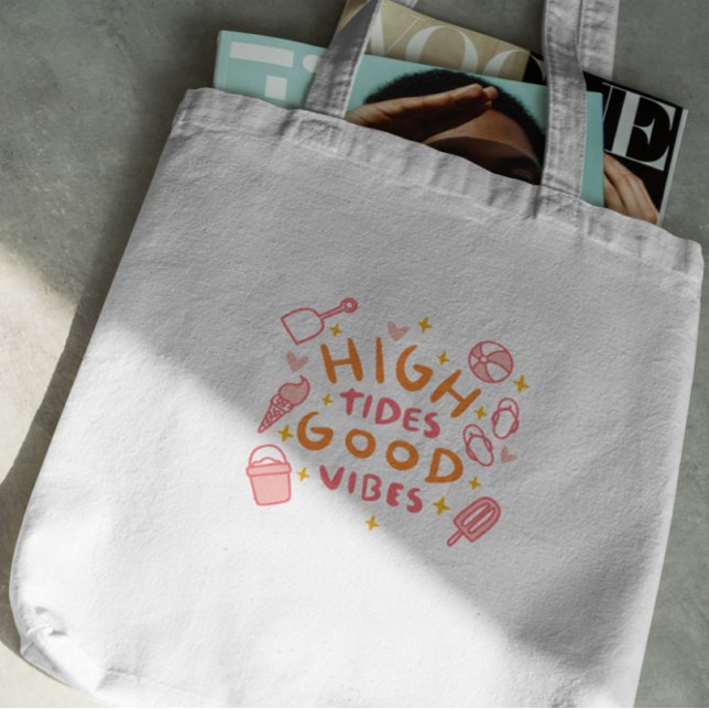 Summer Elements Quote Tote Bag   (Creator Uploaded)