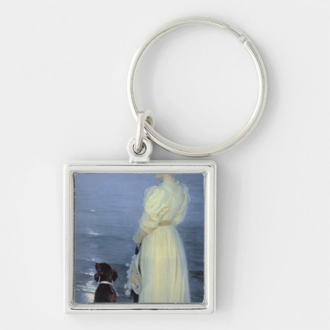 Summer Evening at Skagen Key Ring (Front)