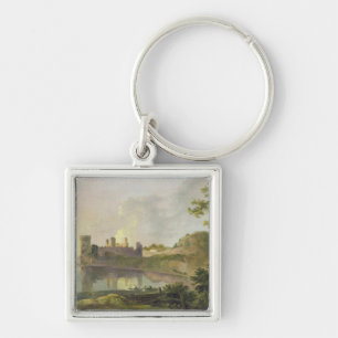 Summer Evening (Caernarvon Castle) c.1764-65 (oil Key Ring