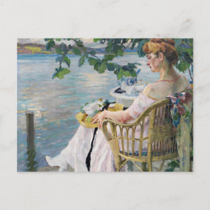 Summer Evening   Edward Cucuel Postcard