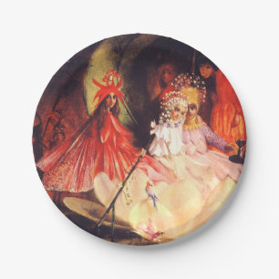 Summer Fairies Paper Plate