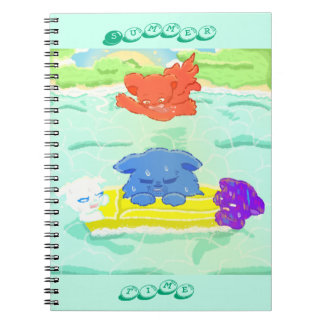 Summer family cats notebook