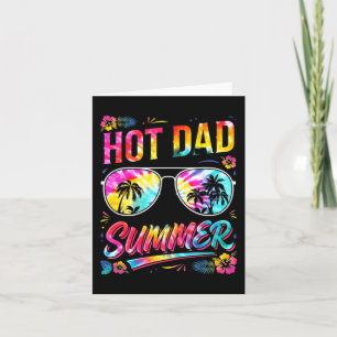 Summer Family Sungles Funny Joke Fathers Day 1 Card