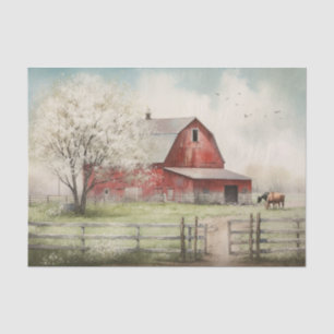 Summer Farm  Tissue Paper