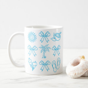 Summer Fashion Coquette Bow Coffee Mug