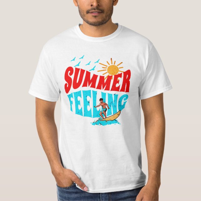 SUMMER FEELING. T-Shirt (Front)