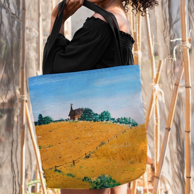 Summer Fields Tote Bag (Creator Uploaded)