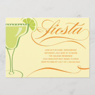 SUMMER FIESTA   PARTY INVITATION
