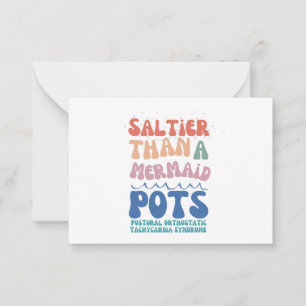 Summer Flat Note Card