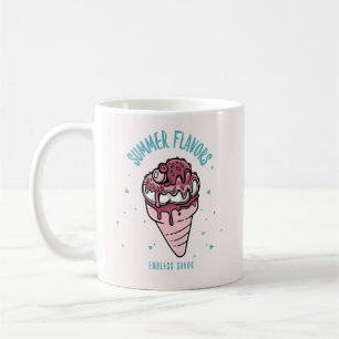Summer Flavours Dripping Ice Cream Coffee Mug