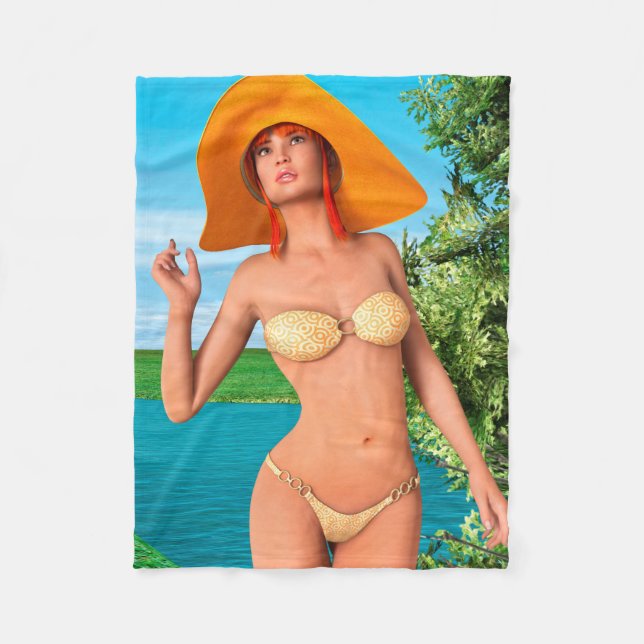 Summer Fleece Blanket (Front)