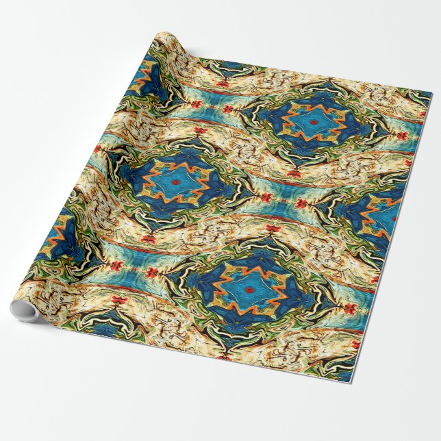 Summer Fleurs..... Wrapping Paper (Unrolled)