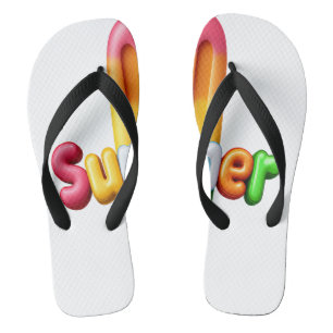 Summer flip flops