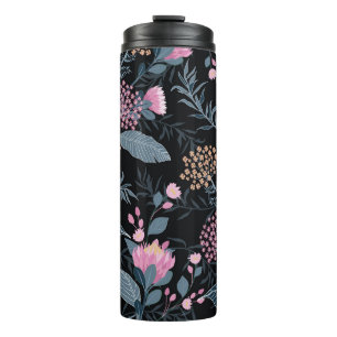 Summer Flora Blooming Garden Flowers Thermal Tumbler