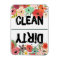 Summer Floral Dishwasher Magnet