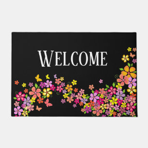 Summer Floral Doormat