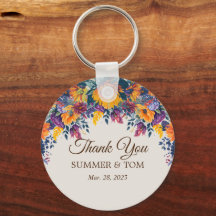 Summer Floral elegant Thank you