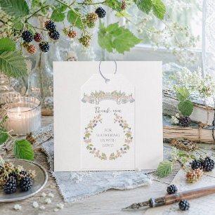 Summer Floral Garden Gift Tags