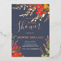 Summer Floral Garden Wildflowers Bridal Shower