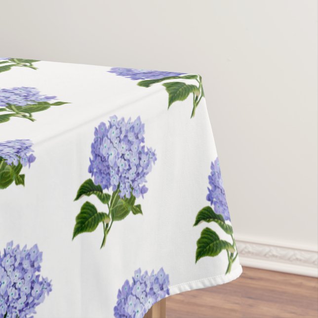 Summer Floral Hydrangea Tablecloth (In Situ)
