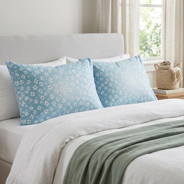 Summer Floral Pillowcase Set – 20"x30" Cushion  (Creator Uploaded)