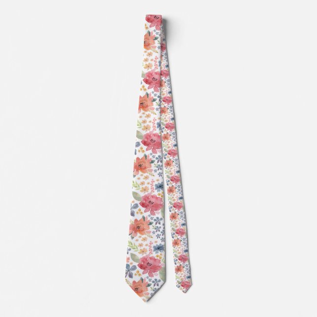 Summer Floral Tie (Front)