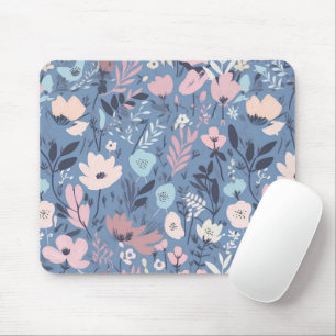 Summer Flower Abstract Mouse Mat