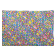 summer flower color abstract art retro paper