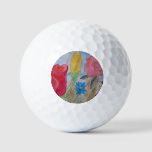 Summer Flower Garden Golf Balls