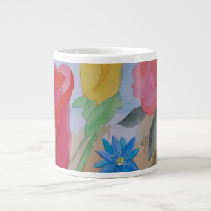 Summer Flower Garden Large Mug