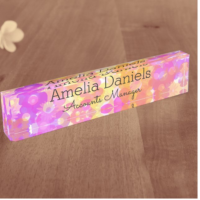 Summer Flower  Nameplate (Creator Uploaded)